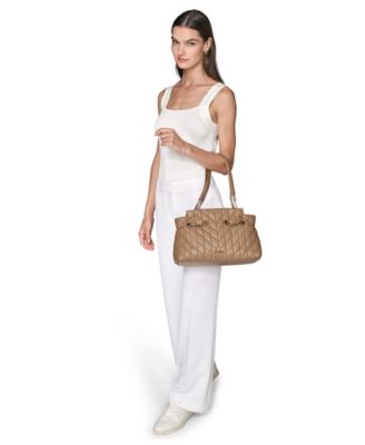 Lafayette Medium Leather Satchel Bag