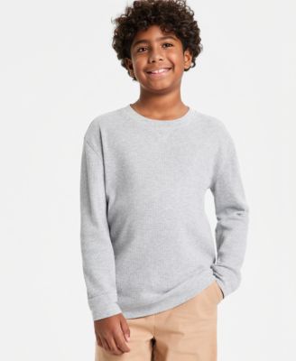 Epic Threads - Boys 5-16 Thermal Long-Sleeve Crewneck T-Shirt