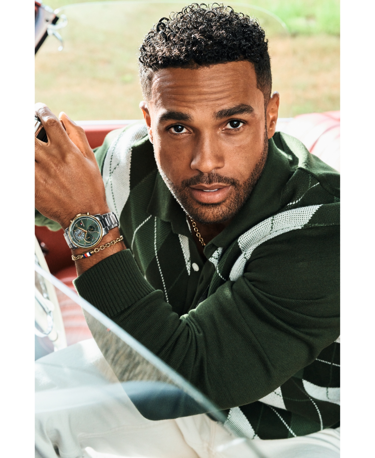 Tommy Hilfiger Men's Multifunction Silver Tone Stainless Steel Bracelet Watch, 44mm