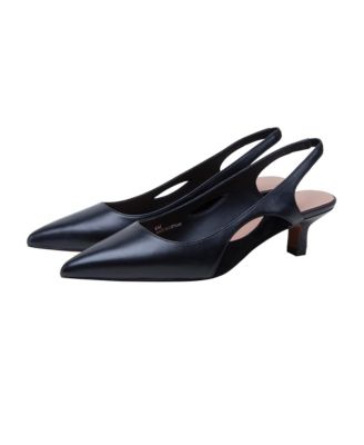 CORLEY | Chopout Kitten Heel Slingback Pump