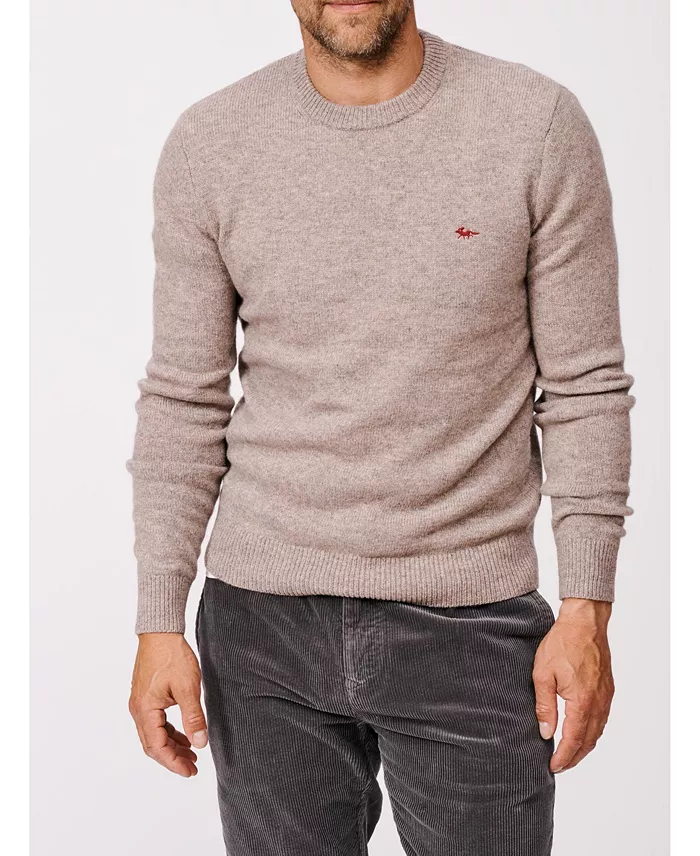 Men's Phillips Lambswool Crew Neck Sweater - thumbnail 4