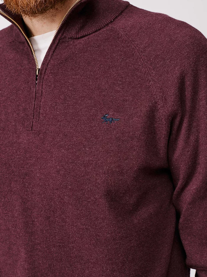 Men's Bonby Zip Neck Sweater - thumbnail 4