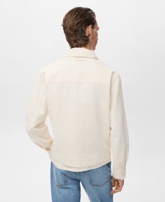 Men's Buttons Straight Cotton Jacket