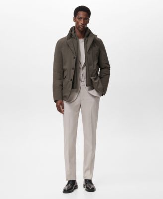 Men's Waterproof Thermolite Pockets Jacket