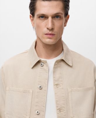 Men's Denim Pockets Jacket