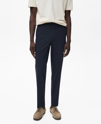 MANGO - Men's Slim-Fit Suit Pants