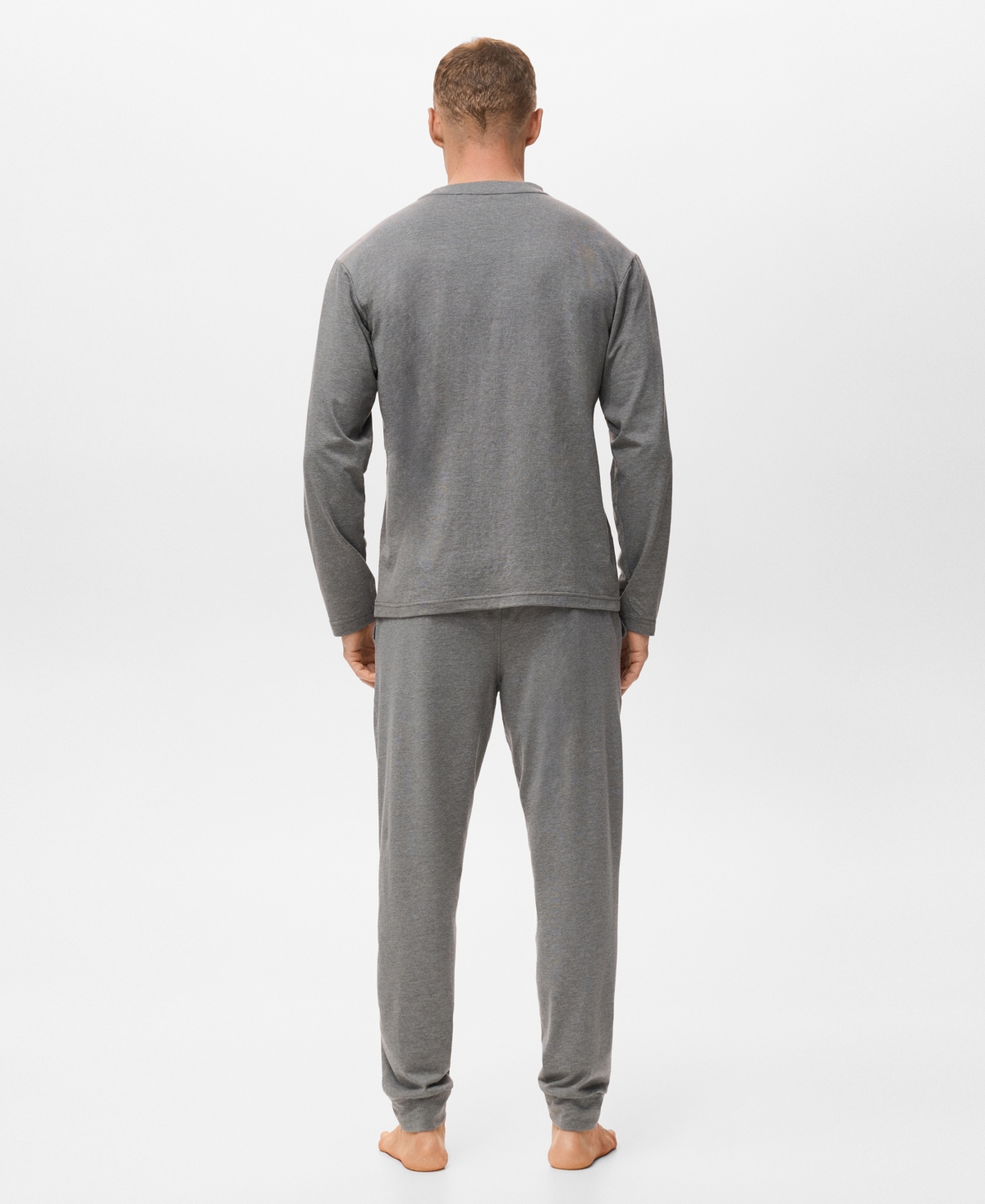 Mango Men's 2-Pack Long Cotton Pajama
