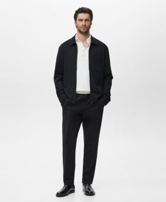 Men's Zip-Up Pocket Sweatshirt