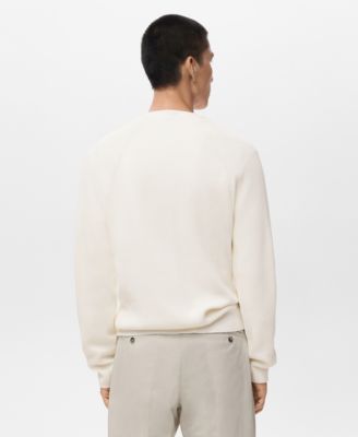 Men's Ribbed Knitted Buttons Cardigan