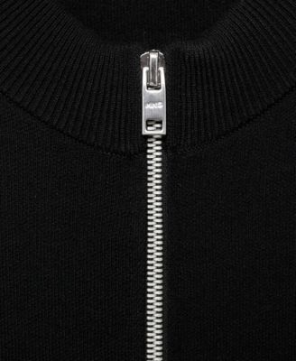 Men's Zipped Knit Cardigan