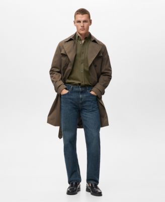 Men's Cotton Regular Fit Pocket Shirt