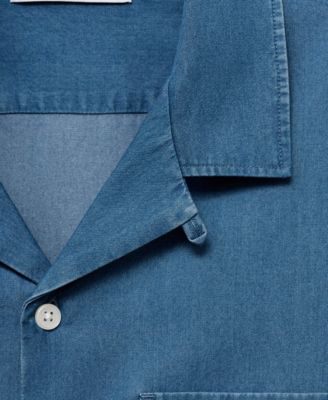 Men's Cotton Denim Shirt