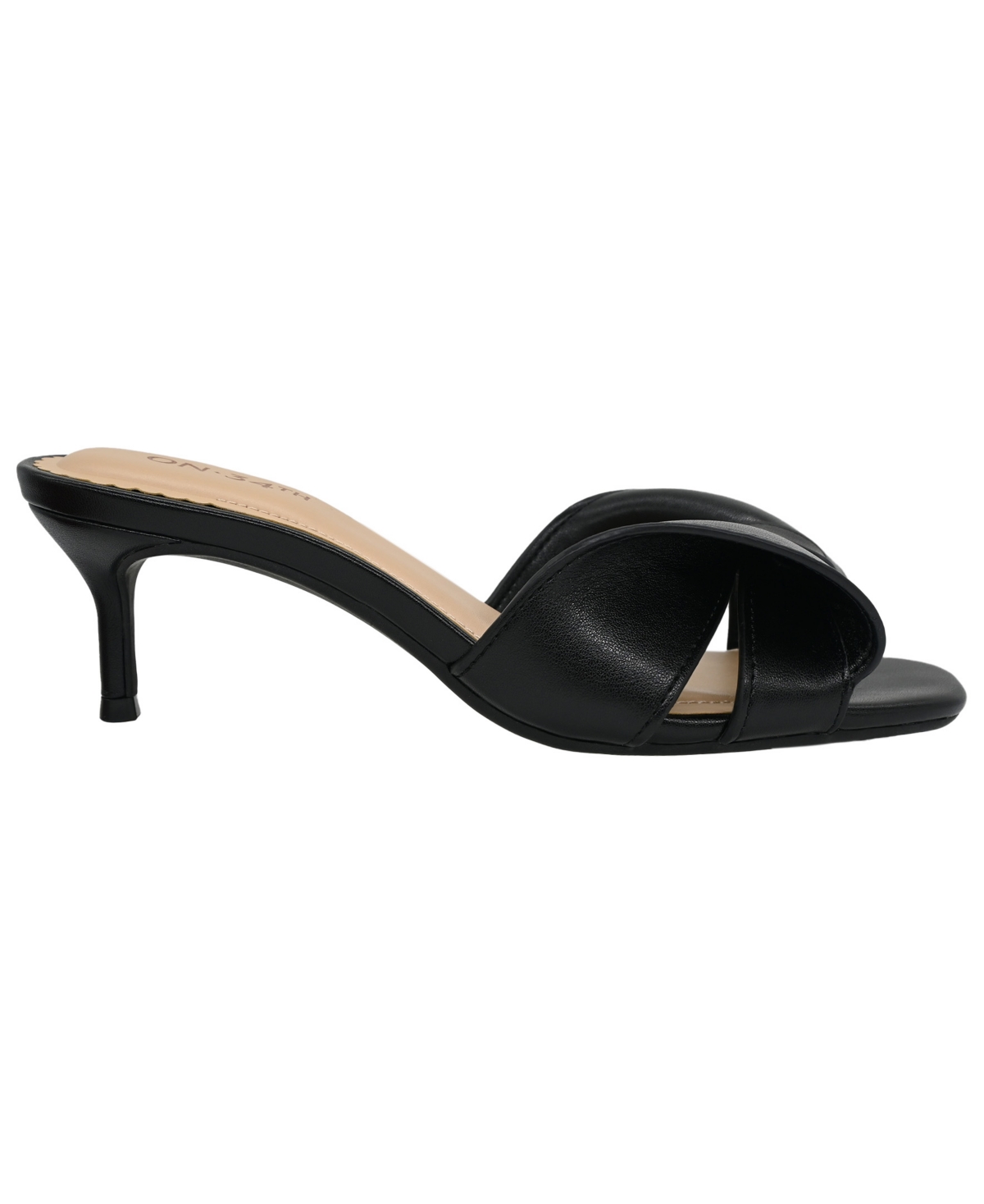 On 34th Women's Archerr Slide Sandals, Macy's Exclusive In Black