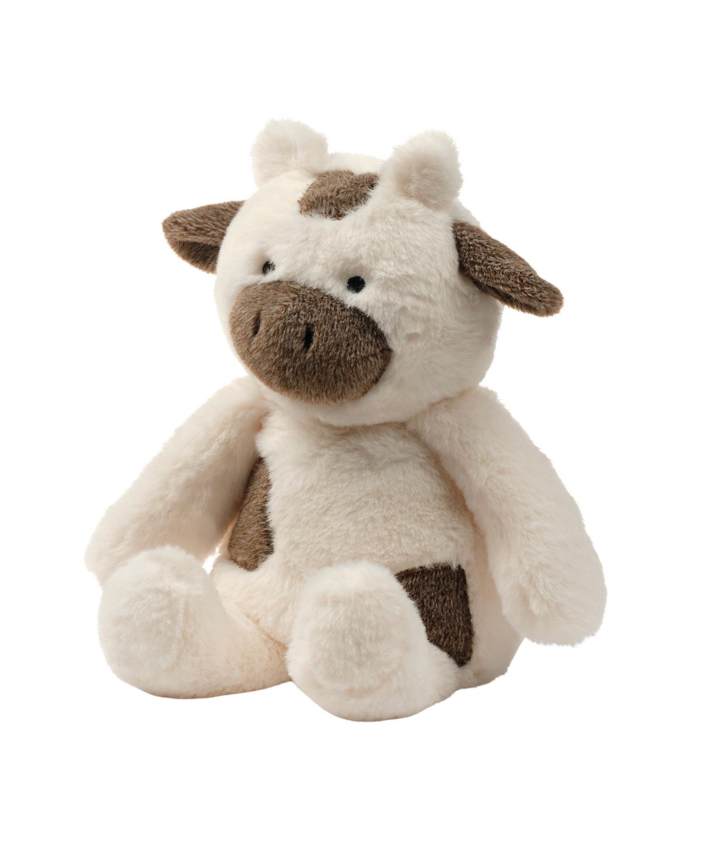 Детская мягкая игрушка Bedtime Originals Milkshake 12" Plush Cow Stuffed Animal, цвет: Кремовый — фото 2