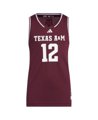 Big Boys and Girls 12 Maroon Texas A M Aggies Replica Swingman Jersey