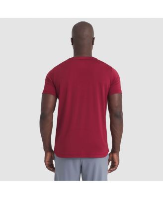 Men's Burgundy Colorado Avalanche Authentic Pro Rink Tech T-Shirt