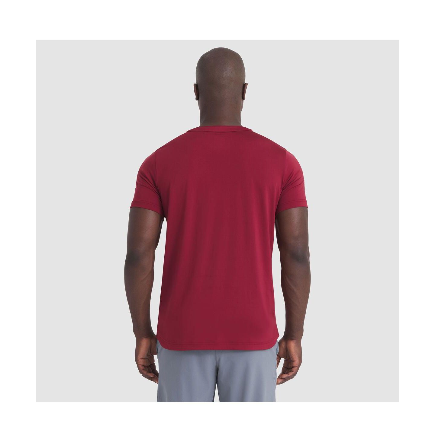 Мужская футболка Fanatics Burgundy Colorado Avalanche Authentic Pro Rink Tech — фото 2