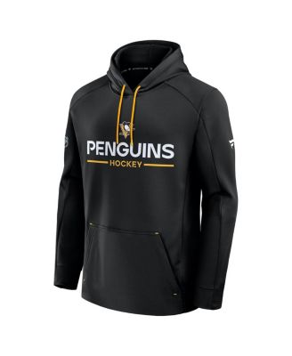 Men's Black Pittsburgh Penguins Authentic Pro Rink Hoodie