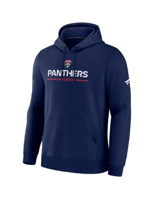 Men's Navy Florida Panthers Authentic Pro Primary Hoodie