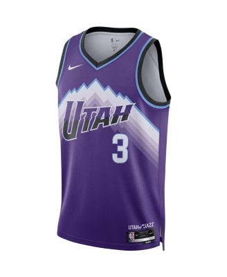 Men's and Women's Keyonte George Purple Utah Jazz Swingman Jersey - Icon Edition