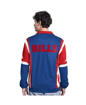 Men's&nbsp;Royal Buffalo Bills Contender Logo Full-Zip Track Jacket