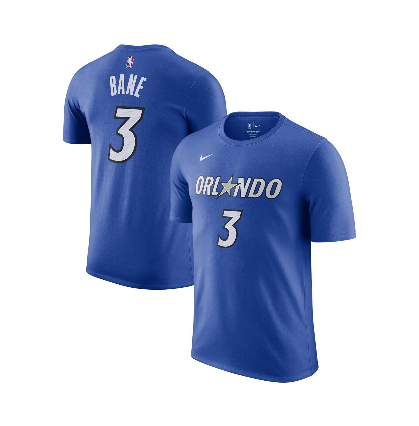 Мужская футболка Nike Desmond Bane Blue Orlando Magic Icon Edition Name & Number — фото 1