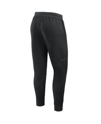 Men's Black Utah Mammoth Authentic Pro Road Tri-Blend Jogger Pants