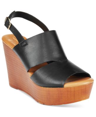 Callisto - Pastor Platform Wedge Sandals