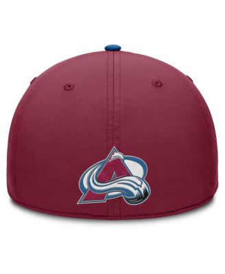 Men's Burgundy/Blue Colorado Avalanche Authentic Pro Rink Team Code Flex Hat