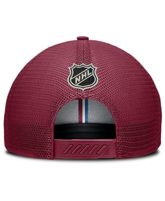 Men's Burgundy Colorado Avalanche Authentic Pro Home Ice Trucker Adjustable Hat