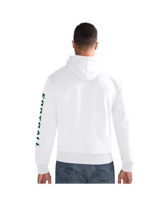 Men's White New York Jets Pullover Hoodie