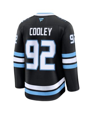 Men's Logan Cooley Black Utah Mammoth Home Premium Player Jersey