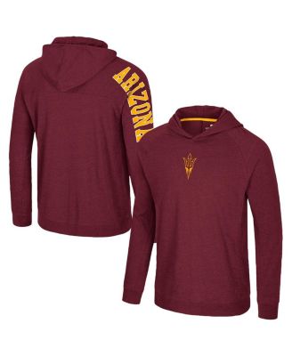 Colosseum - Men's Maroon Arizona State Sun Devils Back in Business Long Sleeve Raglan T-Shirt
