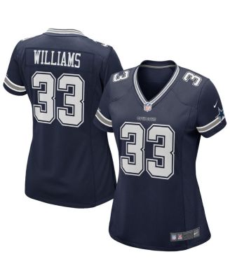 Nike - Women's Javonte Williams Navy Dallas Cowboys Team Game Jersey