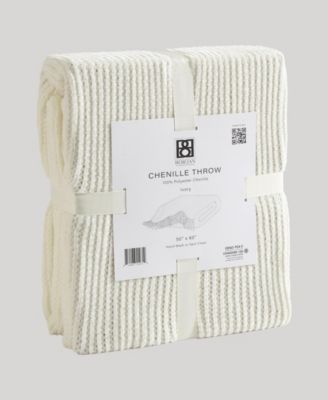 Chenille Throw, 50" x 60"