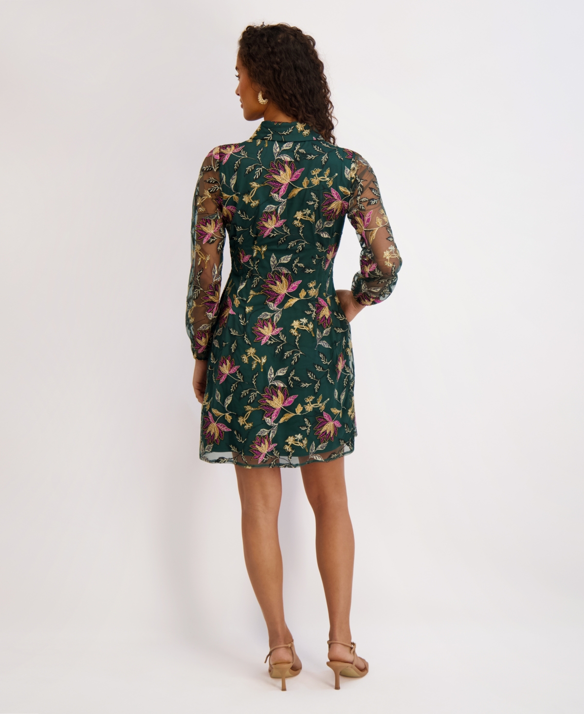 kensie Women's Collar Dress