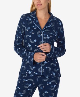 Women's 2-Piece Sleepwear Long-Sleeve Top and Pajama Pants Set