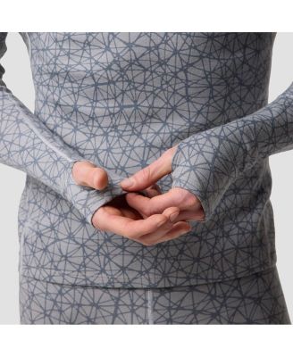 Men's Cedars RWS Merino Mid-Wt Baselayer Crew Top Midweight Long Underwear Tops