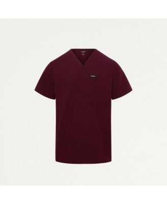 Big & Tall Plus-Size Platt 3-Pocket Classic V-Neck Scrub Top