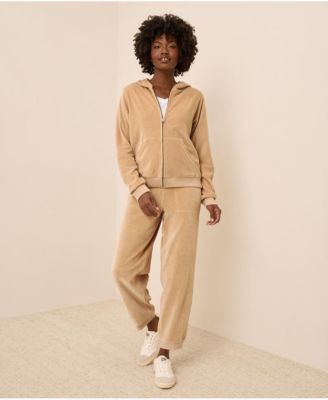 Women's Organic Cotton Velour Relaxed Jogger