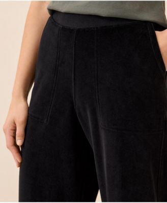 Women's Organic Cotton Velour Relaxed Jogger