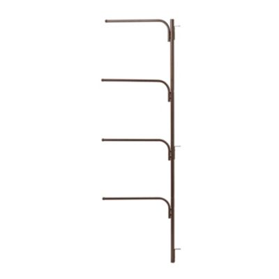 Hinge-It Clutterbuster Family Towel Bar, Bronze