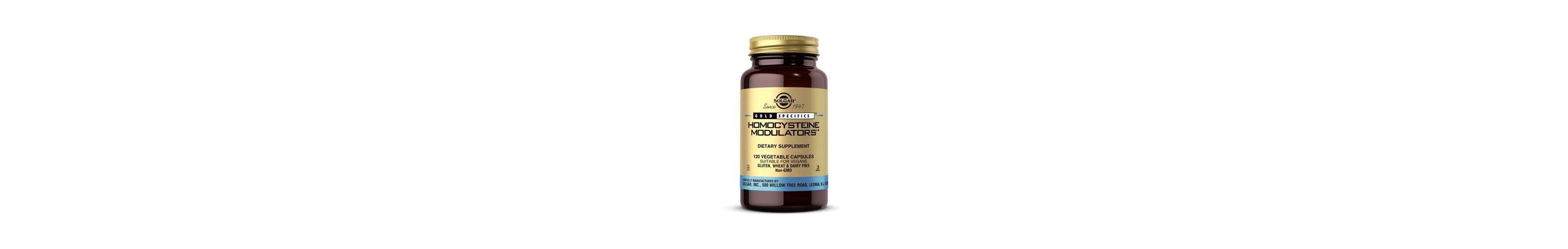 Solgar Homocysteine Modulators Vegetable Capsules ,120 V Caps