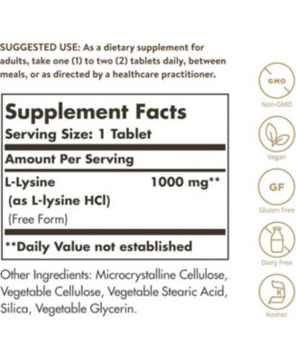 L-Lysine ,1000 mg ,250 Tabs