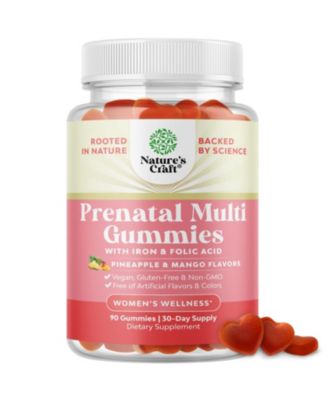 Prenatal Gummies, Pineapple & Mango, 90ct