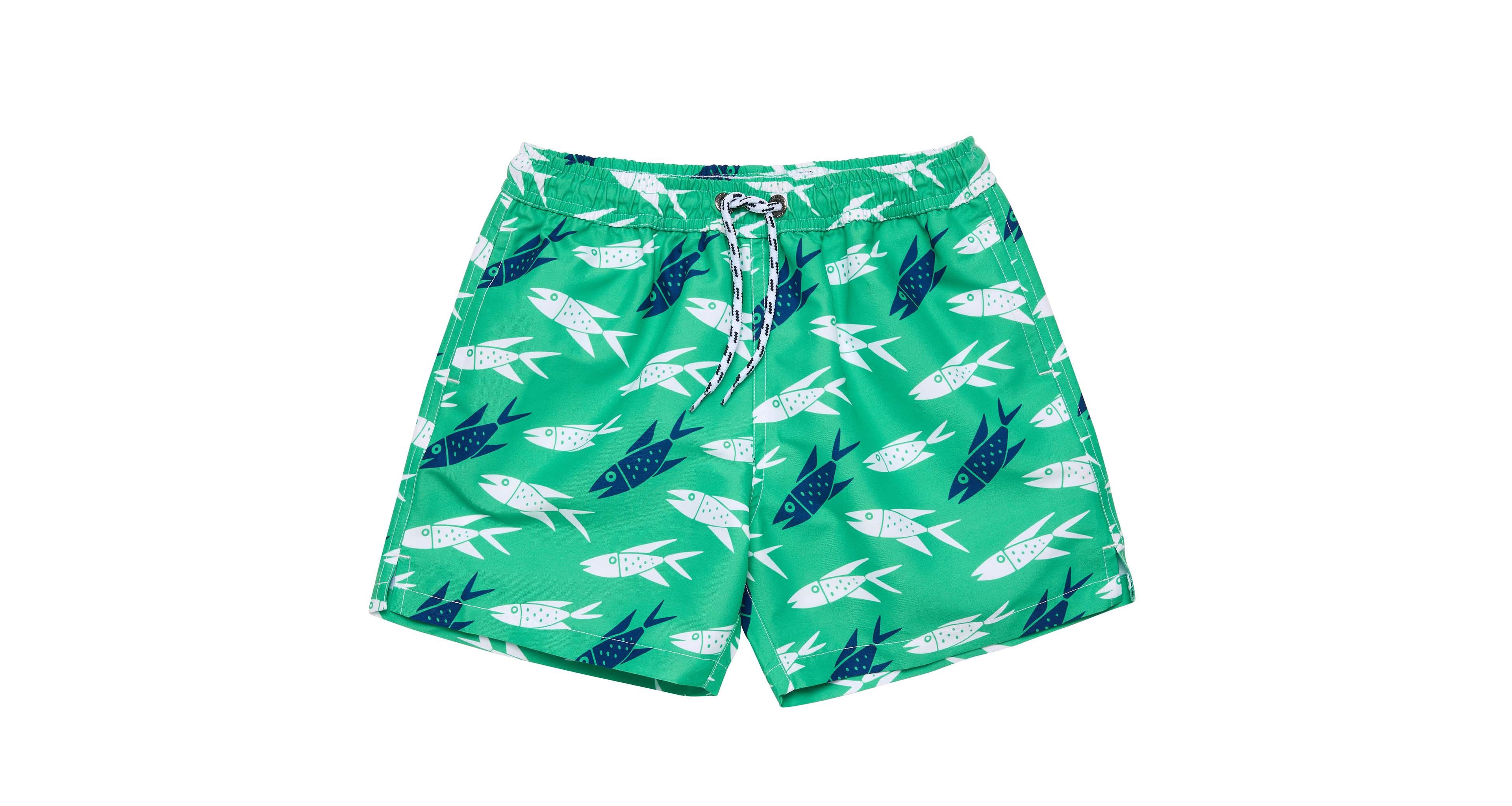 Snapper Rock Little Boys Off The Hook Swim Short