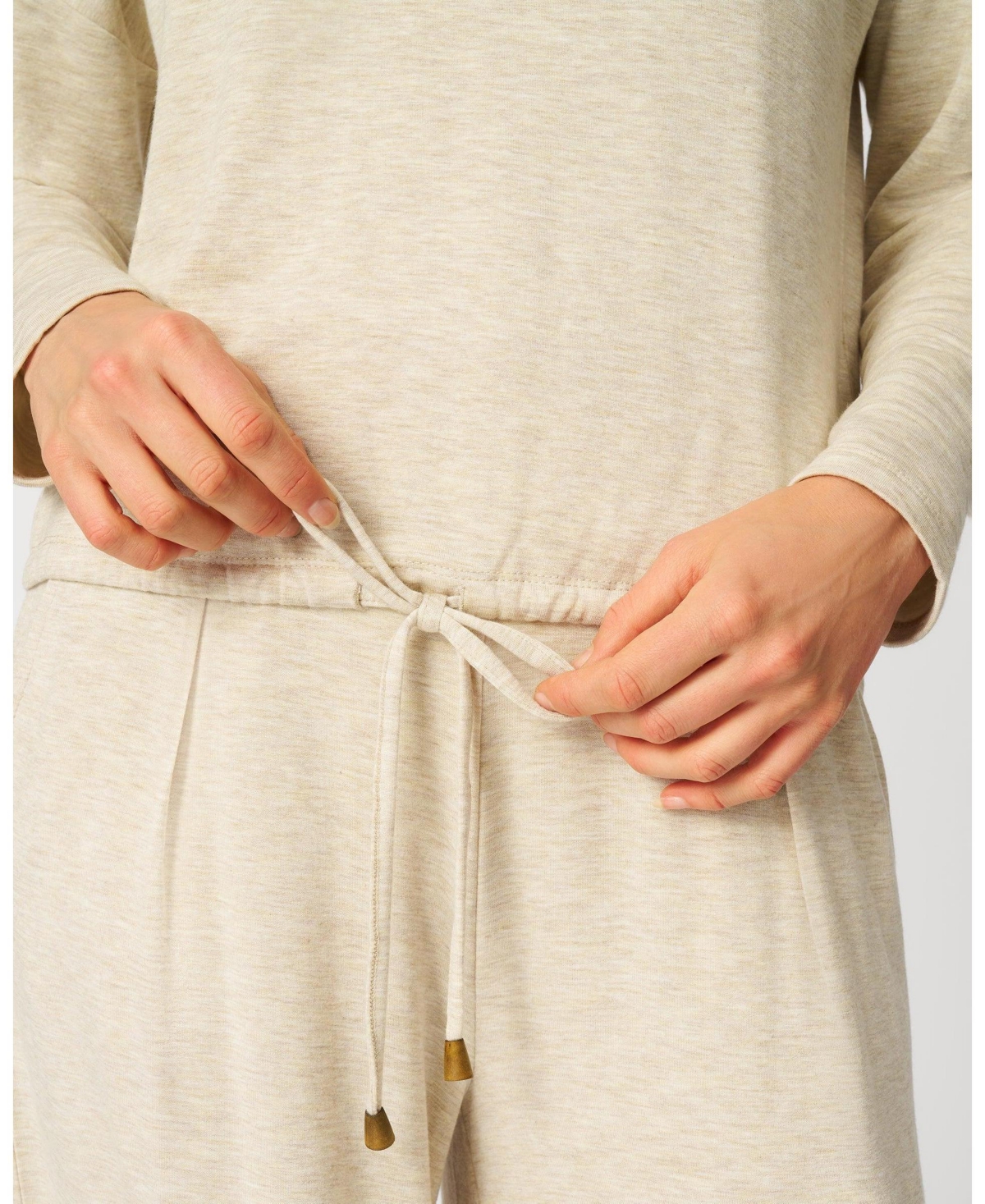 Cable & Gauge Women's Crewneck Ultra Soft Terry Sweatshirt