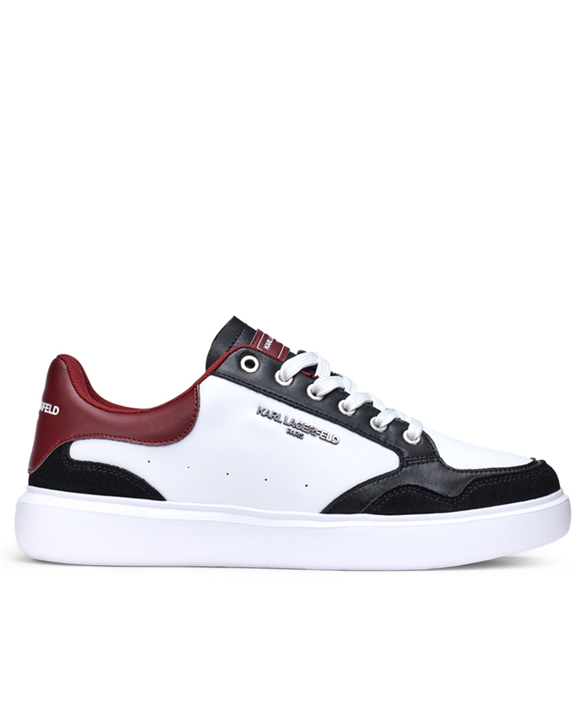Karl Lagerfeld Men's Multi-color Side Logo Bit Sneakers In Multi