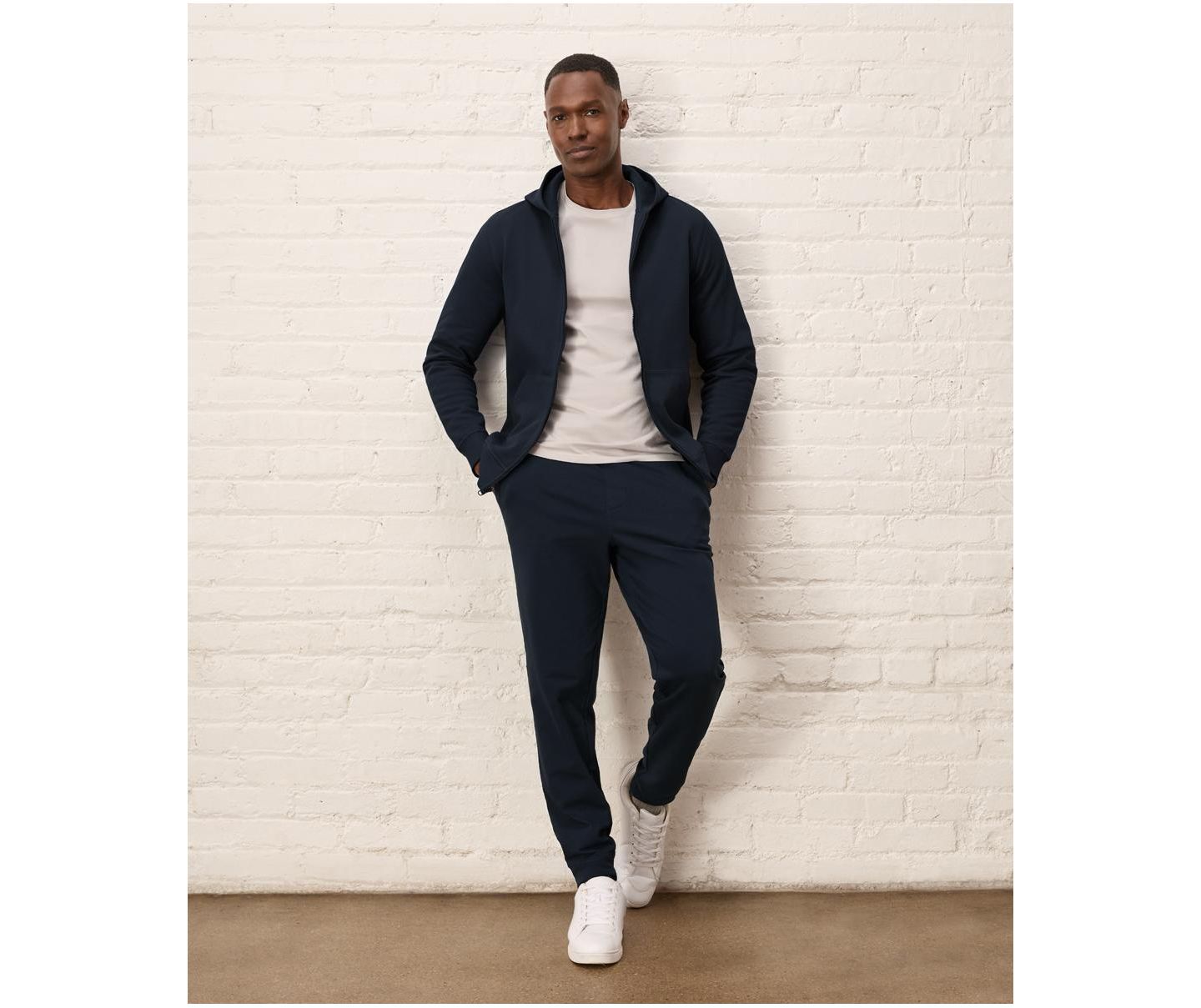Женское худи Pact Cloud Brushed Fleece Zip, цвет: Полуночный синий — фото 2