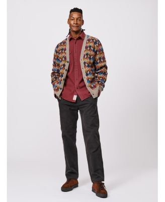 Men's Kestral Wool Blend Cardigan Sweater